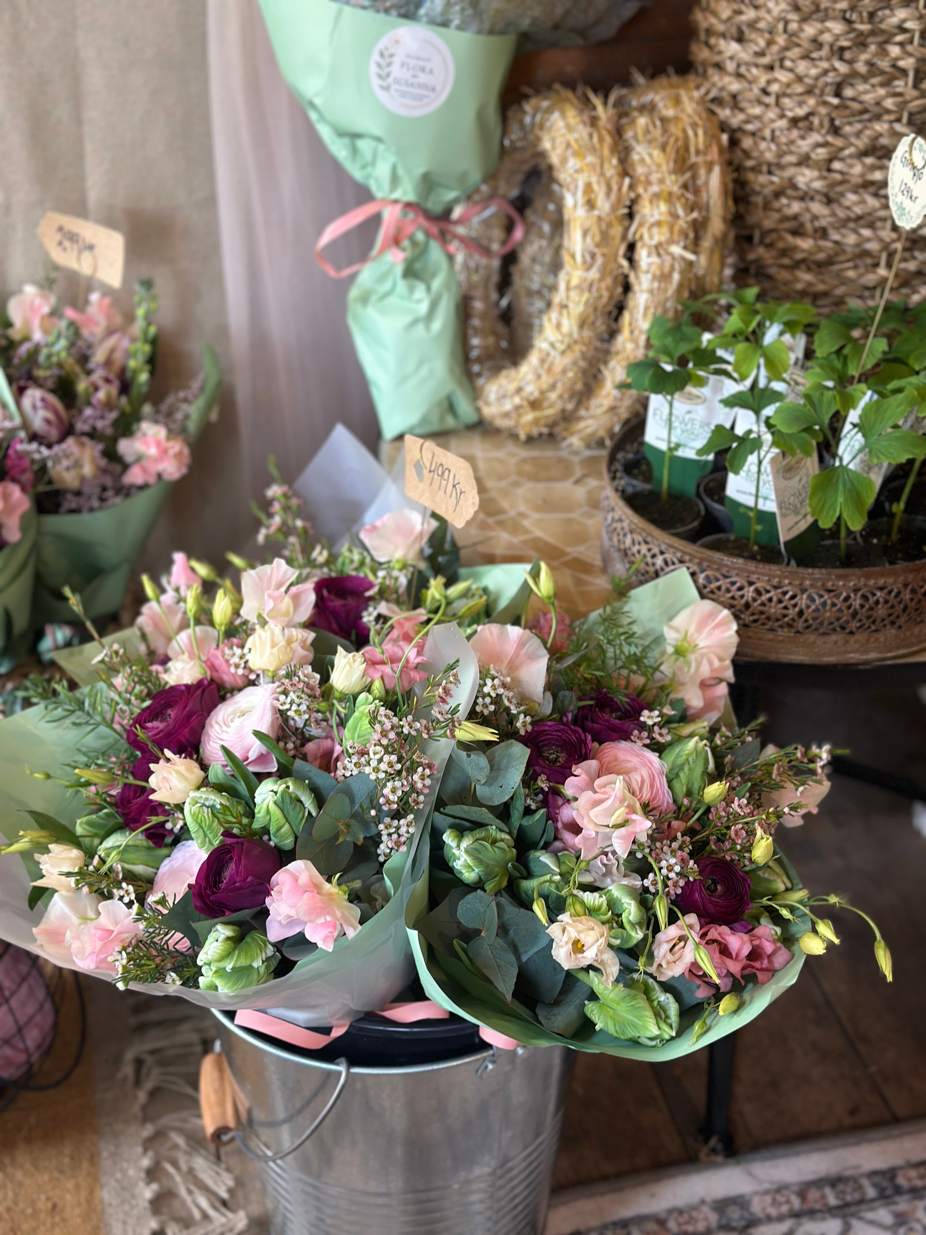 Inuti blomsterstudion